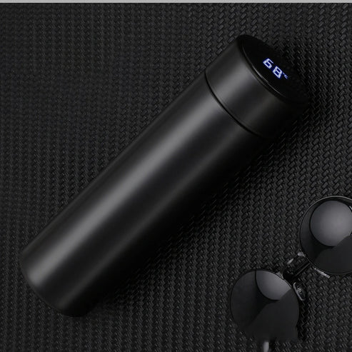 Stainless Steel Vacuum Insulated Bottle with Temperature Display