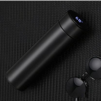 Stainless Steel Vacuum Insulated Bottle with Temperature Display