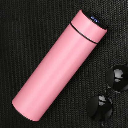 Stainless Steel Vacuum Insulated Bottle with Temperature Display