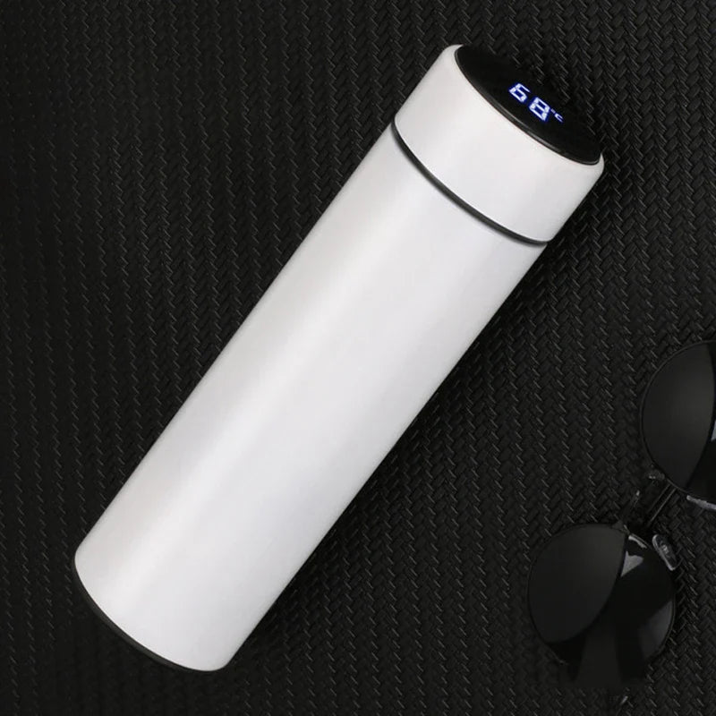 Stainless Steel Vacuum Insulated Bottle with Temperature Display