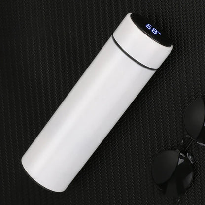 Stainless Steel Vacuum Insulated Bottle with Temperature Display
