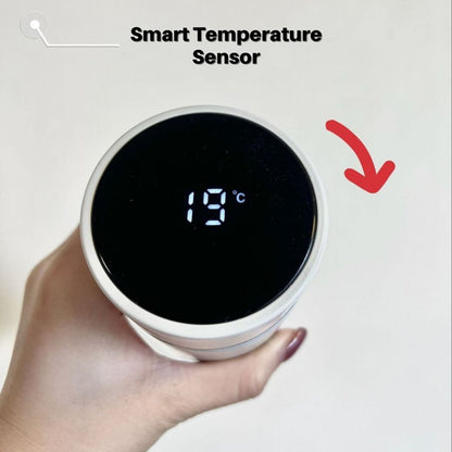 Stainless Steel Vacuum Insulated Bottle with Temperature Display